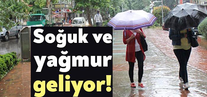 Kocaeli Valiliği, soğuk ve yağışlı hava için Kocaelilileri uyardı. Yağışın