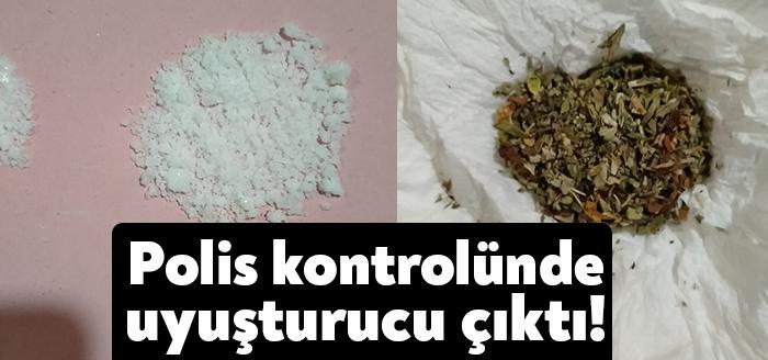  Karamürsel Dereköy polis kontrol noktasında durdurularak arama yapılan iki araçta