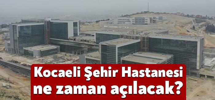 Neredeyse 6 yıldır tamamlanması beklenen Kocaeli Şehir Hastanesi için bu