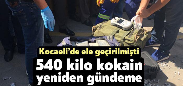 Kocaeli ili Dilovası Gümrüğünde 2020 yılı Ağustos ayında 540 kilogram