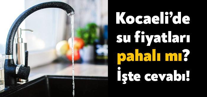Kocaeli Büyükşehir Belediye Başkanı Tahir Büyükakın “İSU su pahalılığı açısından
