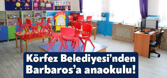 Eğitime verdiği desteklerle dikkat çeken Körfez Belediyesi, Barbaros Mahallesi sakinlerinden