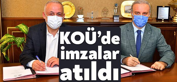 Kocaeli Üniversitesi Rektörlüğü ile 10 iş kolunda faaliyet gösteren Türkiye
