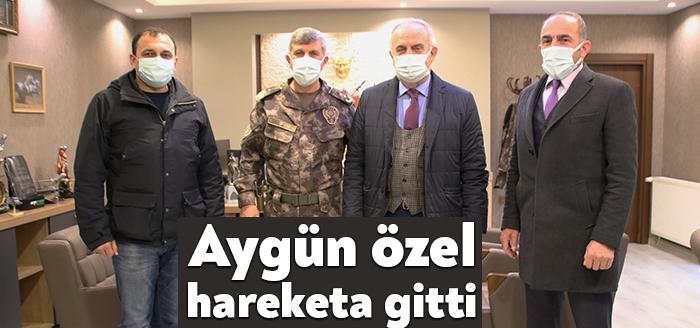 Derince Belediye Başkanı Zeki Aygün, Polis Haftası münasebetiyle Kocaeli Özel