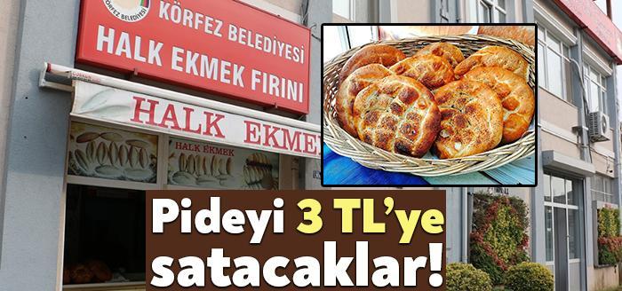 Körfez Belediyesi tarafından Halk Ekmek Üretim Tesisi'nde üretilecek olan Ramazan