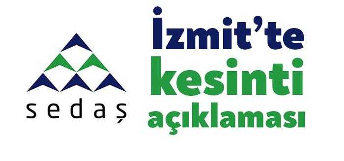 Kocaeli'nin İzmit ilçesinde yaşanan büyük elektrik kesintisi ile ilgili Sakarya