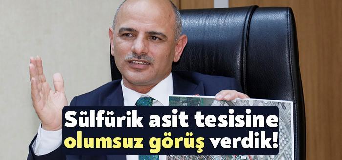 Körfez’de kurulması planlanan Sülfürik Asit Üretim Tesisi ile ilgili bilgilendirme