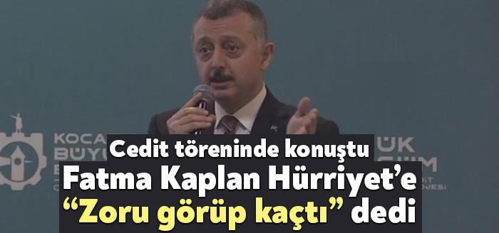 Cedit Mahallesi Kentsel Dönüşüm Projesi sözleşme töreninde konuşan Kocaeli Büyükşehir