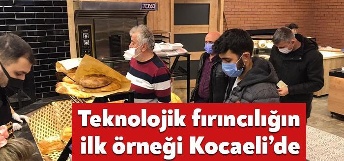 Toya Makine’nin “Yeni Nesil Fırıncılık” konseptiyle hazırlanan ilk uygulaması Kocaeli’nde