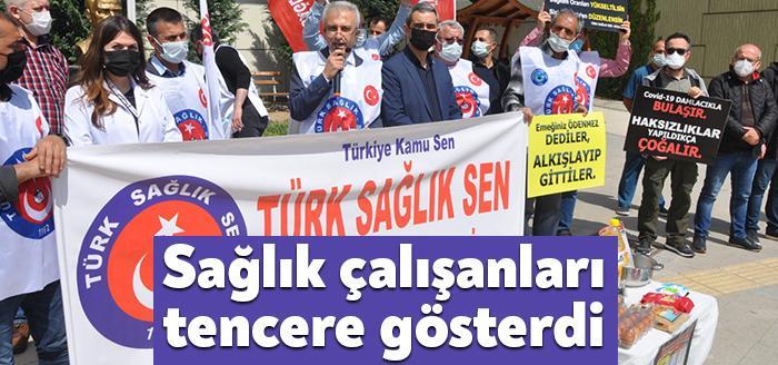 Türk Sağlık-Sen Kocaeli Şubesi Başkanı Ömer Çeker, Kocaeli Devlet Hastanesi