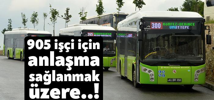Kocaeli Büyükşehir Belediyesi iştiraki UlaşımPark A.Ş.'de örgütlü olan Türk İş'e