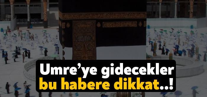 Suudi Arabistan, Umre ibadeti için Ramazan ayıyla birlikte uygulanacak yeni