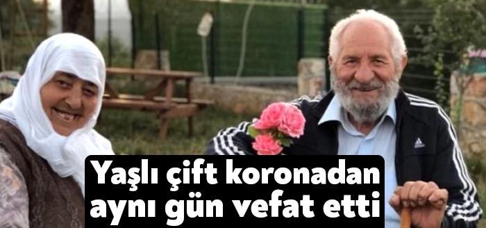 Kocaeli'nin Çayırova ilçesinde korona virüs sebebiyle aynı gün hayatını kaybeden yaşlı çift,