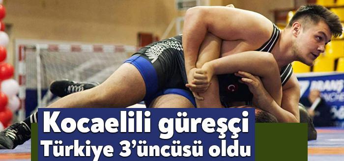 Antalya Kemer’de düzenlenen Gençler Türkiye Güreş Şampiyonası'nda, Gölcük Belediyespor Güreş