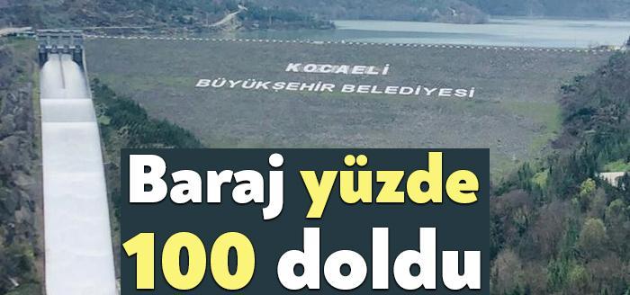 Yuvacık Barajı'nda tam doluluk seviyesine ulaşıldı. Yuvacık Barajı kapakları su