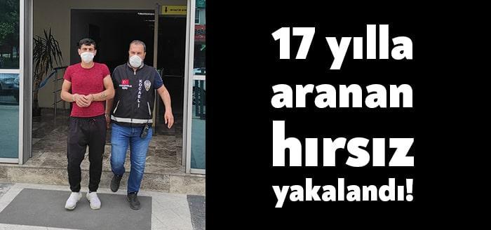 Kocaeli'de işlediği hırsızlık suçundan 17 yıl 7 ay hapis cezasına