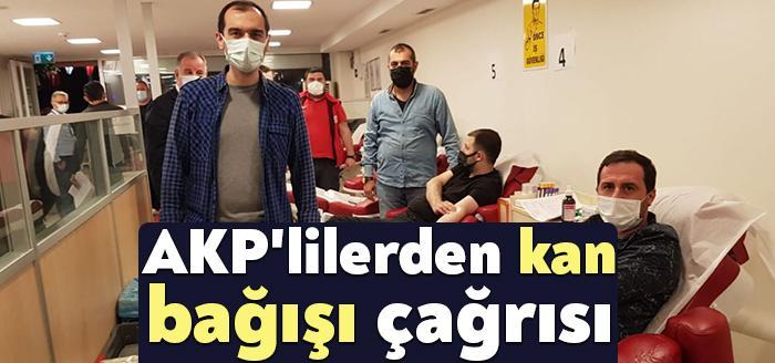 AKP İzmit İlçe Başkanı Av. Ali Güney ve yöneticiler kan