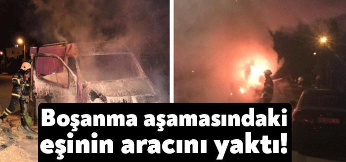 Kocaeli'nin Gölcük ilçesinde Hasan H., boşanma aşamasında olduğu eşiyle tartıştıktan sonra evin önünde park