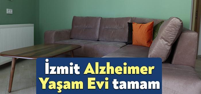 İç tefrişat çalışmaları ve peyzaj düzenlemelerinde sona gelinen İzmit Alzheimer