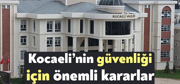 Kocaeli İl Güvenlik ve Asayiş Koordinasyon Toplantısı Vali Seddar Yavuz