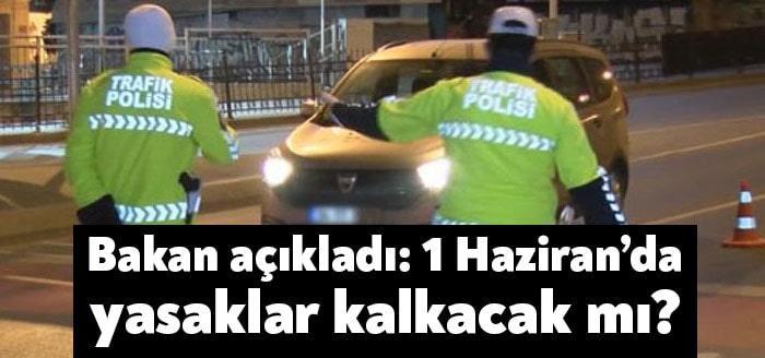 Kademeli normalleşmeyle ilgili açıklamada bulunan İçişleri Bakanı Süleyman Soylu, 1