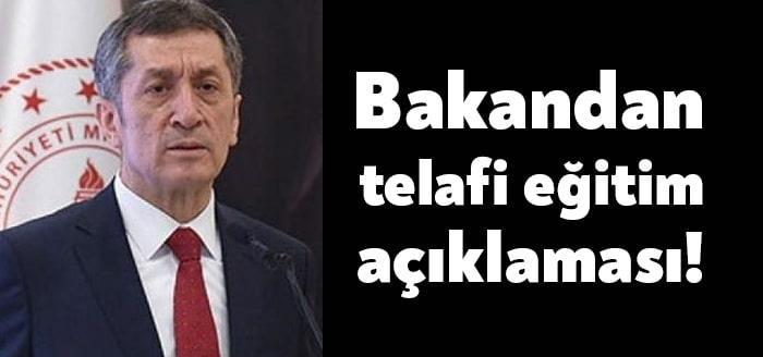 Milli Eğitim Bakanı Ziya Selçuk öğrencileri ve velileri yakından ilgilendiren