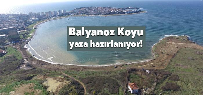 Büyükşehir Belediyesi tarafından Darıca ilçesi Balyanoz Koyu’nda inşa edilen sahil