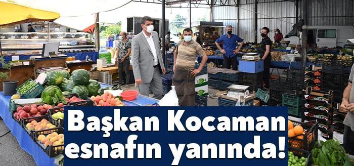 Kartepe Belediye Başkanı Av.M.Mustafa Kocaman, her fırsatta ilçe genelinde esnafları