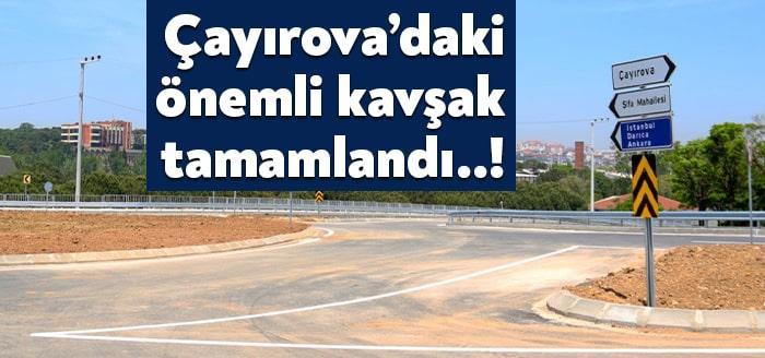 Çayırova Çiftlik Caddesi’nde Şifa Mahallesi ile Yeni Mahalle arasındaki ulaşımı
