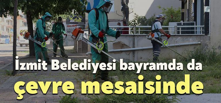 Ramazan Bayramı’nda da çalışmalarını hızla sürdüren İzmit Belediyesi, Turan Güneş