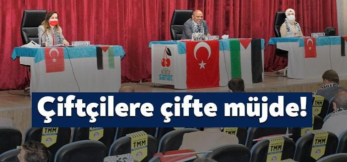 Körfez Belediye Meclisi’nde çiftçiler için iki destek paketi oy birliği