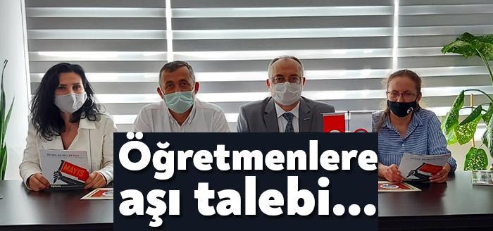 Eğitim İş Kocaeli Şubeleri Şube Başkanı Sabri Mutlu, yüz yüze