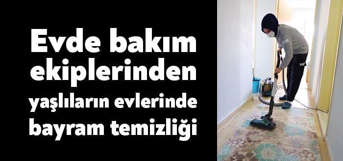 Kocaeli Büyükşehir Belediyesi, Ramazan Bayramı öncesinde evde bakım hizmetinden yararlanan