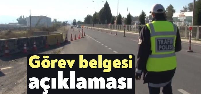 İçişleri Bakanlığınca “Çalışma İzinleri Görev Belgelerine ilişkin genelge yayımlandı.