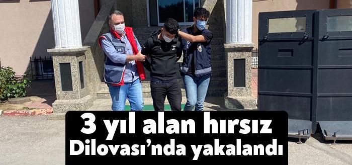 Kocaeli’de işlemiş olduğu hırsızlık suçundan 3 yıl 2 ay hapis