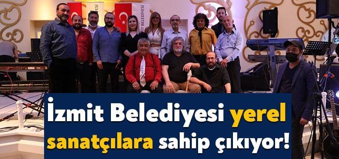 İzmitli müzisyenleri zor günlerinde yalnız bırakmayan İzmit Belediyesi, çekimleri tamamlanan