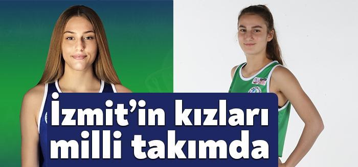 İzmit Belediyespor’un iki genç yıldızı Defne Melissa Paylar ve İpek