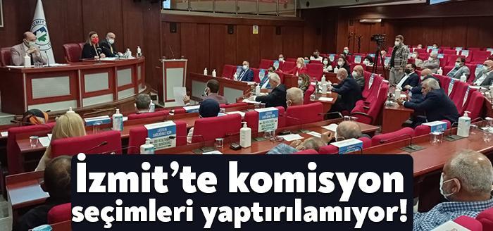 İzmit Belediye Meclisi’nde bir türlü seçimi yapılamayan ihtisas komisyonlarında AKP