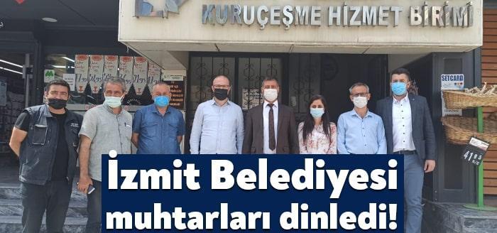 İzmit Belediye Başkan Yardımcısı Emirşah Torun, İzmit Belediyesi Fen İşleri