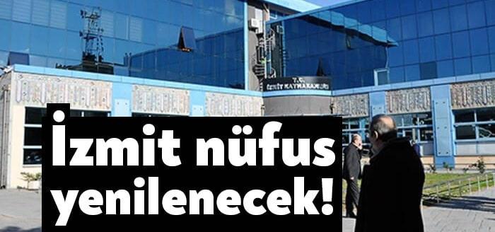 Kocaeli’nin İzmit ilçesinde yer alan ilçe nüfus müdürlüğü 1 milyon