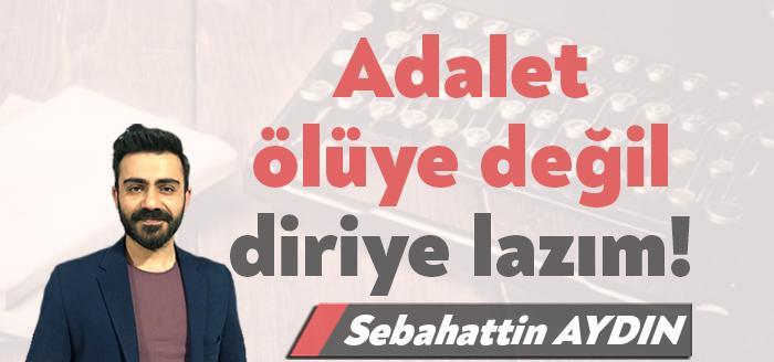 Sebahattin Aydın'ın, son günlerde artan kadına şiddet olayları ve faillerin