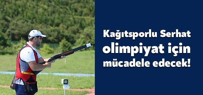Kağıtspor’un başarılı sporcusu Serhat Şahin olimpiyat vizesi almak için mücadele