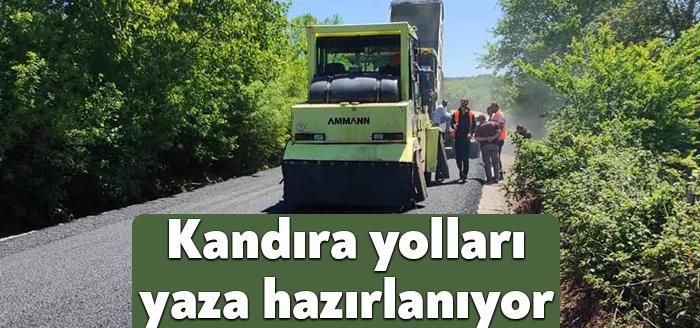 Kocaeli Büyükşehir Belediyesi Fen İşleri ekipleri, Kandıra ilçesi Safalı ve