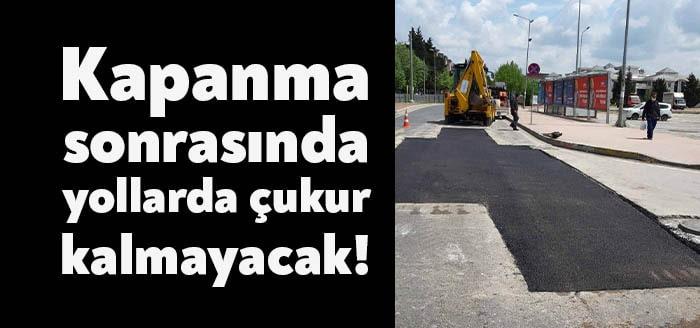 Büyükşehir Belediyesi tarafından kent genelinde yapılan asfaltlama çalışmaları ile cadde
