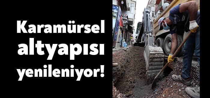 Başkan Büyükakın, Karamürsel ilçe merkezinde yer alan Atatürk ve İnönü