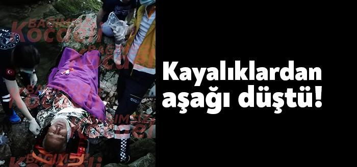 Başiskele Servetiye Cami Mahallesi Beşkayalar mevkisinde arkadaşı ile birlikte doğa