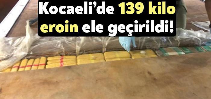 Kocaeli İl Emniyet Müdürlüğü Narkotik Suçlarla Mücadele Şubesine bağlı ekipler