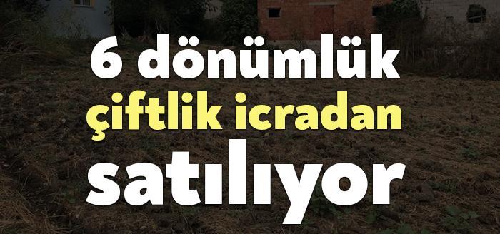 T.C. Karamürsel İcra Dairesi tarafından içerisinde iki adet ahırın bulunduğu