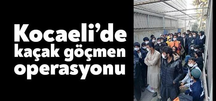 Kocaeli İl Emniyet Müdürlüğü göçmen kaçakçılığının men ve takibine yönelik