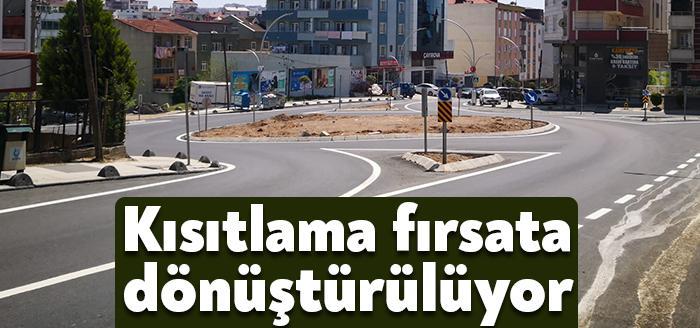 Kocaeli Büyükşehir Belediyesi ekipleri, tam kapanma başladığı ilk günlerde Çayırova